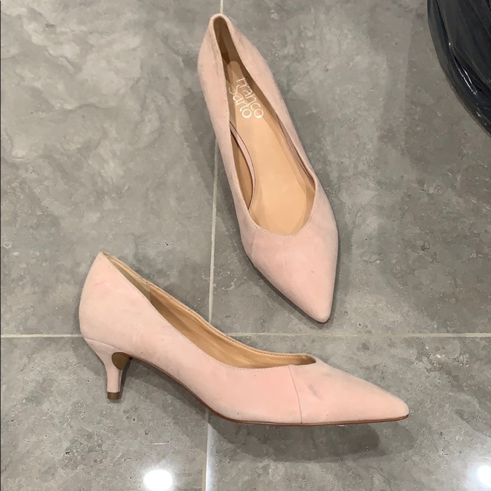 New Franco Sarto Donnie Kitten Pumps Sz 8